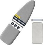 Ironing Board Cover and Pad 15"x54" Extra Thick Natural Cotton, Scorch and by UniSimp