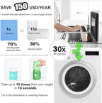METUUTER 10 Packs Swedish Dishcloths, Reusable Kitchen Dishcloths Compostable - Image 5