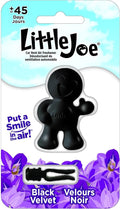 Little Joe 96405 Black Velvet Scent Car Air Freshener Vent Clip, Fights Odors by StonerCarCare