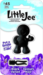 Little Joe 96405 Black Velvet Scent Car Air Freshener Vent Clip, Fights Odors by StonerCarCare