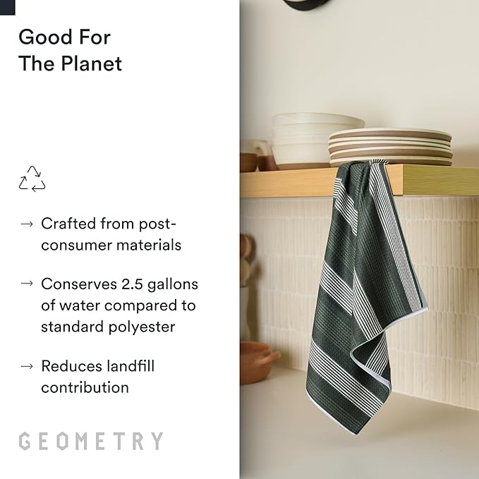 GEOMETRY Kitchen Tea Towels - Image 3