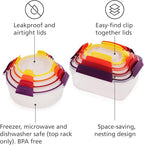Joseph Joseph Nest Lock 16-piece Plastic BPA Free Food Storage Container Set - Image 4