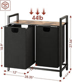 Kitstorack Laundry Basket Organizer, Laundry Hamper - Image 2