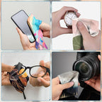 6 PCS Glasses Cleaning Cloth Eyeglass Lens Cleaning Cloth Eyeglasses Wipes - Image 6