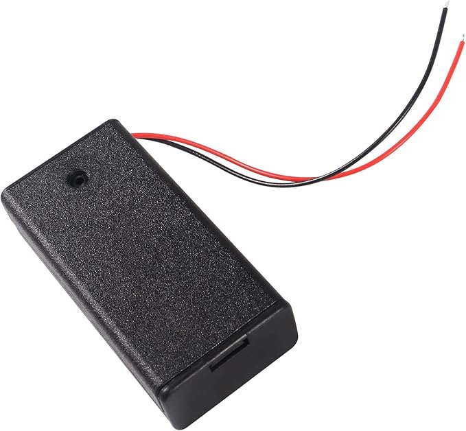 8Pcs 2 AA Battery Holder with Switch, 2X 1.5V AA Battery Holder Case with Wire - Image 2