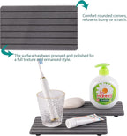 2 PCS Water Absorbent diatomite Coasters, 9.5" x 5.5" Water Absorbing Stone Tray - Image 6