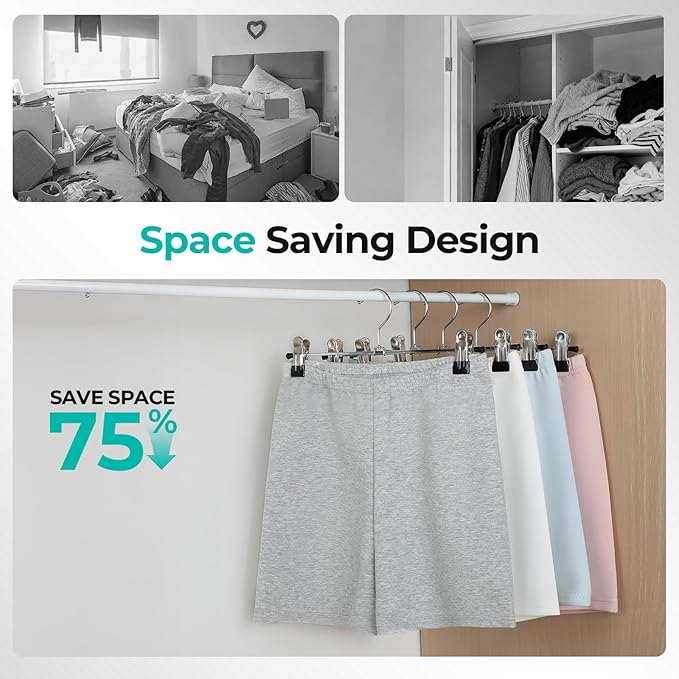 GoodtoU Pants Hangers 50 Pack - Image 2