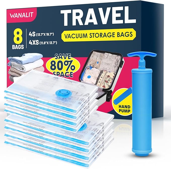 Travel Vacuum Storage Bags by WANALIT
