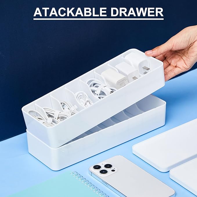 Tatuo 2 Pcs Cable Organizer Box - Image 3