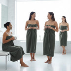 REDKISS 4 Pack Premium Bath Towels, Plush Coral Fleece Towels - Image 3
