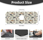 Vintage Bass Fish Bait Fishing Kitchen Sink Splash Guard Faucet Mat 1 Pcs - Image 2