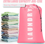 Laundry Bag, 2 Pack Travel Laundry Bags - Image 4
