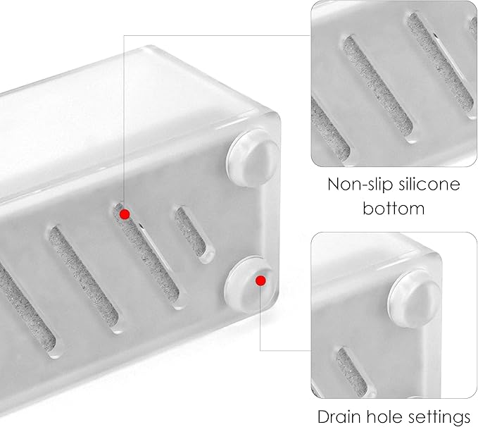 2Pack Acrylic Electric Toothbrush Holder - Image 2