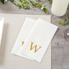 Luxenap 15.8 X 7.9 Inch Linen-Feel Guest Towels, 2000 Lettered Hand Towels - Image 6