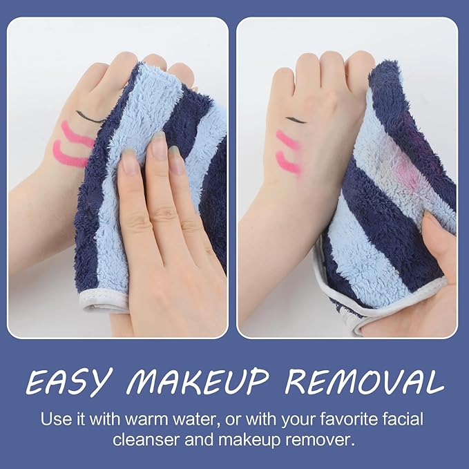 SINLAND Microfiber Facial Cloths Fast Drying Washcloth 12inch x 12inch - Image 5