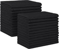 HOMEXCEL Black Microfiber Cleaning Cloth, 24 Pack Absorbent Cleaning Rags by HOMEXCEL