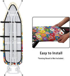 Flower Ironing Board Cover 15x54 Standard Size Black Cat Pattern Ironing Board - Image 4