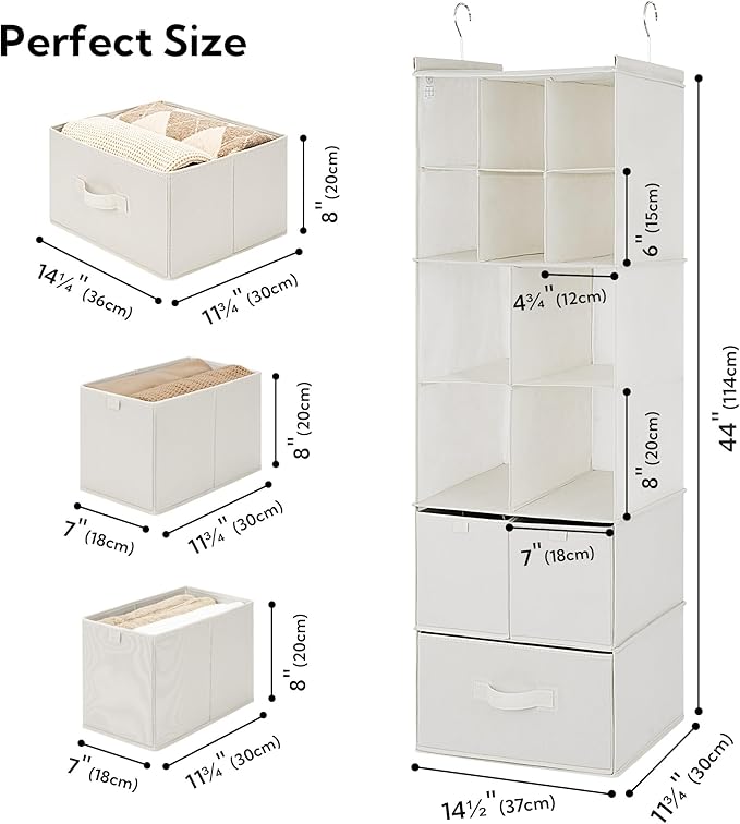 GRANNY SAYS Hanging Closet Organizer - Image 3