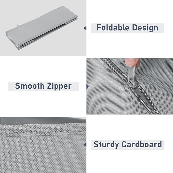 DIMJ Drawer Organizer Clothes - Image 7