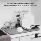 Umbra Udry Dish Rack with Dry Mat - Image 6