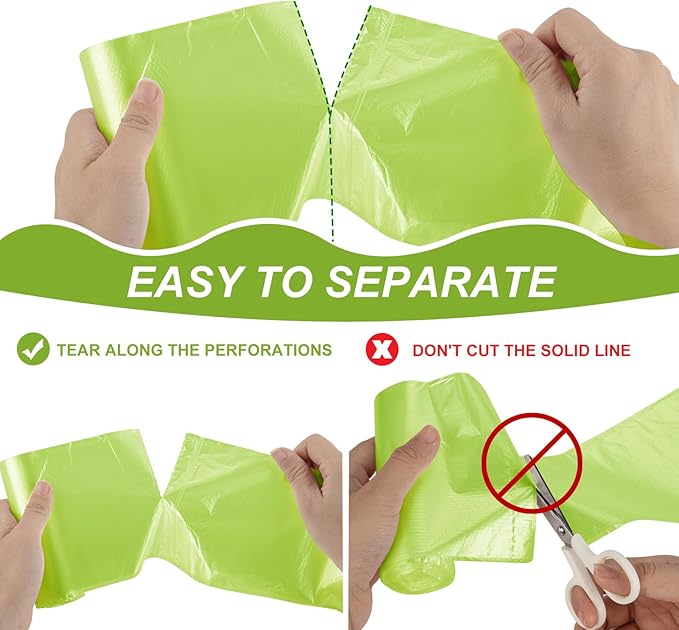 Magesh 105 Count 4 Gallon Small Trash Bags, Transparent, Leak-Proof, - Image 5
