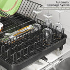 LEMIKKLE Dish Drying Rack, Large-Capacity Dish Drainer - Image 6