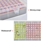 Battery Storage Organizer Case, Battery Vault Box Holder Container - Image 4