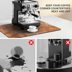 Coffee Bar Mat 24x16 Inch, Wood Grain Slices Design, Absorbent Hide Stain - Image 5