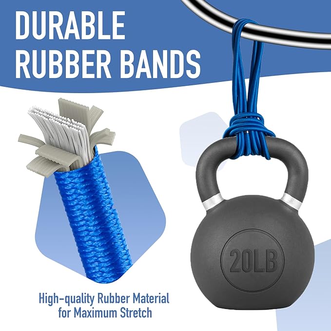 Garbage Can Rubber Bands, Trash Can Elastic Bands to Hold Garbage Bag in Place - Image 4