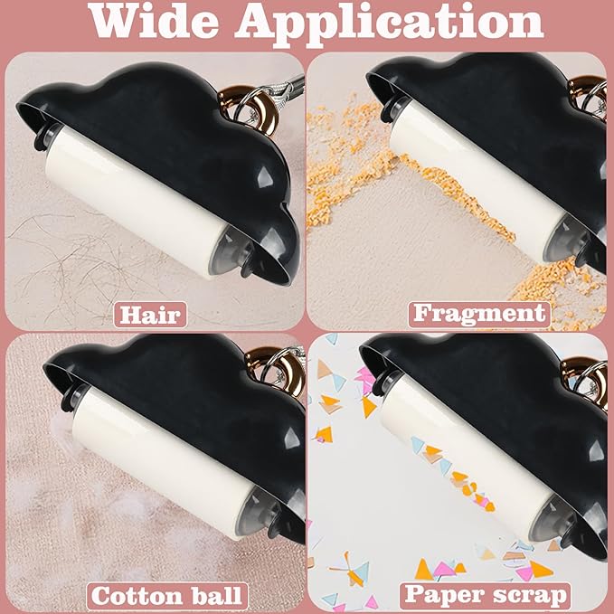 Mini Lint Roller Travel Size, Reusable Pet Hair Remover, Portable Lint Roller - Image 5