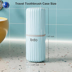Toothbrush Cup Toothbrush Travel Case, Travel Toothbrush Holder Case - Image 2