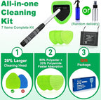 XINDELL Windshield Cleaner Tool – Car Interior Window Cleaning Kit - Image 2