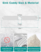 Stone Faucet Mat for Kitchen Sink, Diatomite Sink Protectors - Image 3