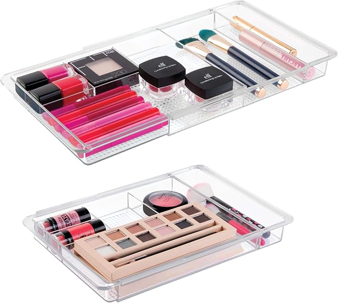iDesign Clarity Expandable Drawer Organizer by iDesign