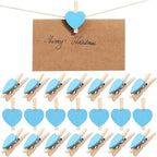50pcs Mini Clothespins, Tiny Wooden Clips - Image 8
