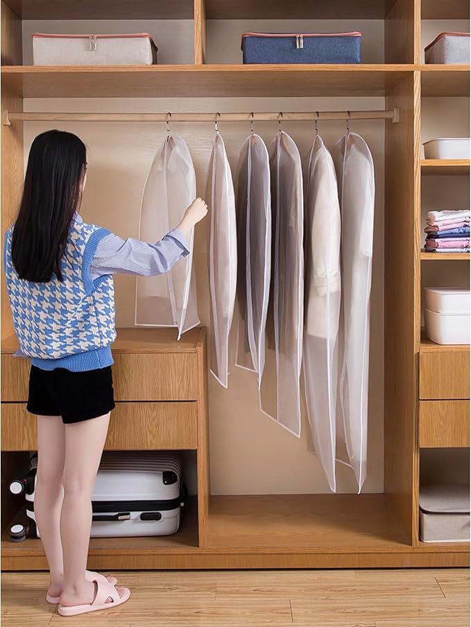 Hanging Garment Bags Hanging Clothes Bags - Image 4