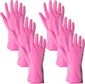 ForPro Natural Rubber Gloves, 6 Pairs Reusable Multi-Purpose Household Cleaning by ForProProfessionalCollection
