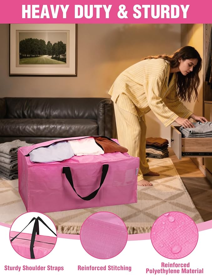 WORKPRO 1 Pack Extra Large Moving Bags - Image 4