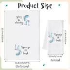 GROBRO7 Funny Sayings Hand Towel - Image 2