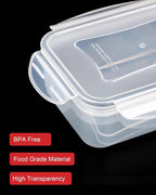 56 Pcs Large Food Storage Containers Set - Image 5