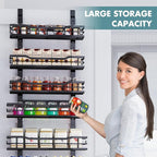 Over The Door Pantry Organizer，9-Tier Over The Door Organizer - Image 7