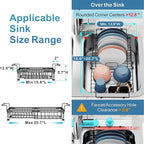 iSPECLE Expandable Dish Drying Rack - Image 2