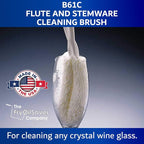 Flute and Stemware Wine Glass Cleaning Brush - Image 3