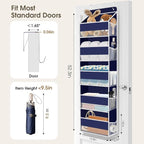 1 Pack Over The Door Organizer, Hanging Storage Organizer - Image 2