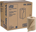 Tork Paper Hand Towel Roll Natural H21, 100% Recycled Fiber, 12 Rolls x 350 ft by Tork