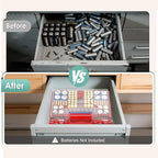 2025 Upgraded Large Battery Organizer Storage Case - Image 6