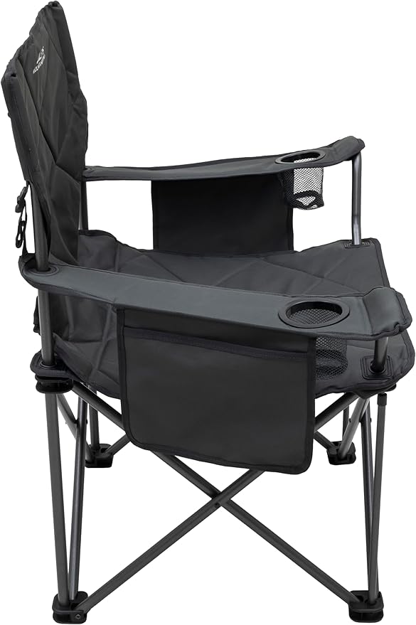 ALPS Mountaineering King Kong Camping Chairs for Adults with Mesh Cup Holders and Pockets, Built Durable and Reliable with Compact Foldable Steel Frame - Image 5
