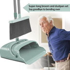 kelamayi Upgrade Broom and Dustpan Set, Large Size and - Image 4
