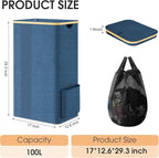 Laundry Basket Clothes Hamper - Image 2