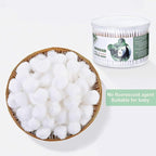 MONCOM Cotton Swabs 500 Count Double Round Thick Tips | Biodegradable - Image 6